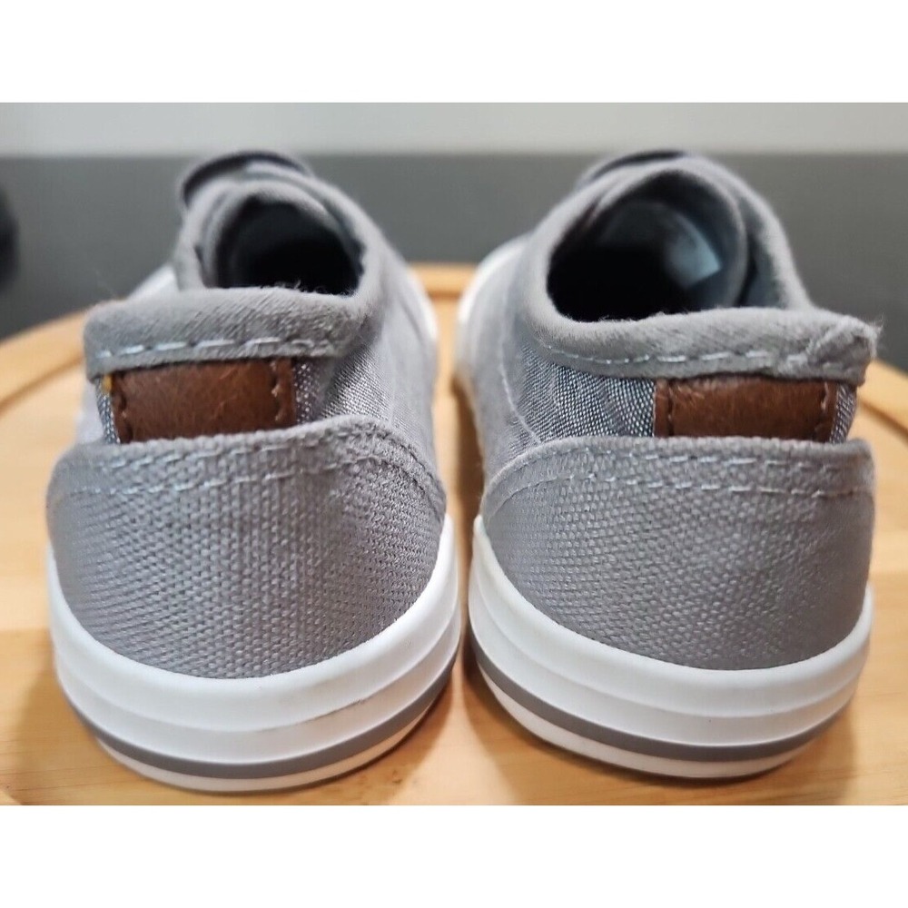 MAGELLAN Toddler Parker‎ III Canvas Grey Slip On Sneaker Shoes Size Youth 9 *EUC - Picture 5 of 13